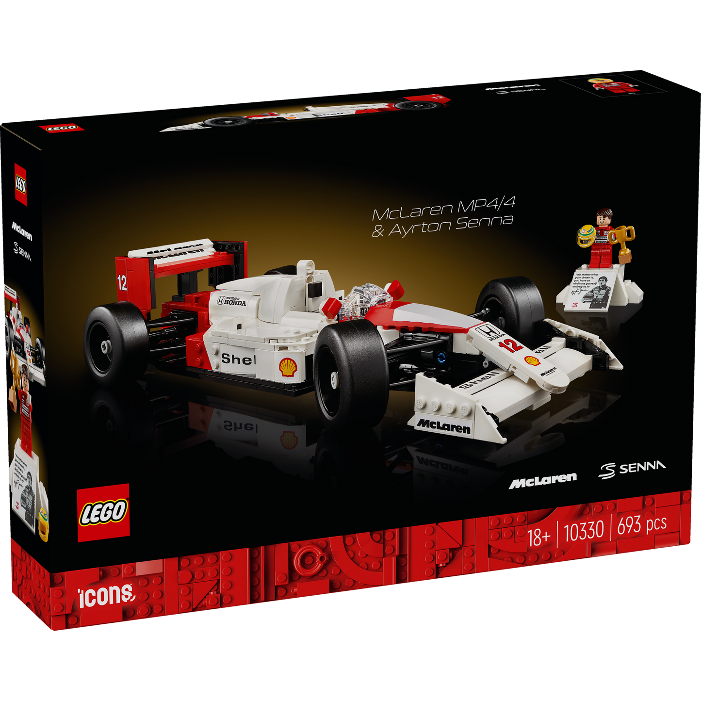 10330 McLaren MP4/4 & Ayrton Senna
