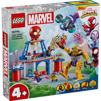 10794 Team Spidey Web Spinner Headquarters