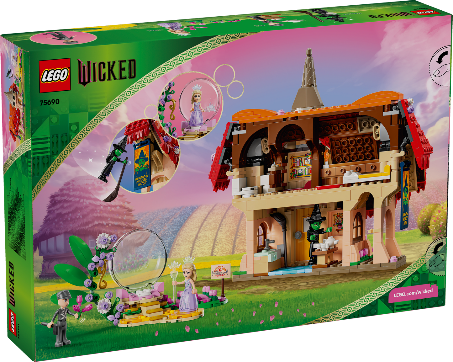 75690 Glinda & Elphaba Visit Munchkinland