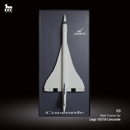 Wall Display Frames  for LEGO® ICONS Concorde 10318